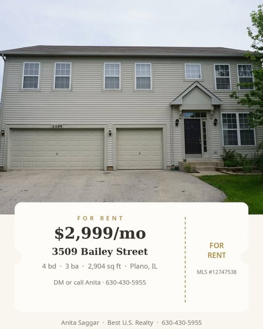 For rent - 3509 Bailey Street, Plano, $2,999/mo